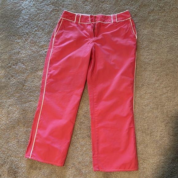 Woman’s INC melon cropped pants size 10 - Picture 1 of 5